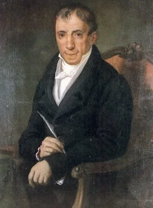 Portrait of Adamantios Korais, artist and date unrecorded